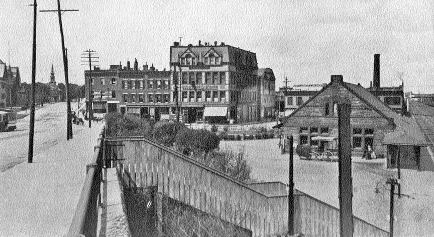 Neighborhood History Allston Depot Cambridge 1905